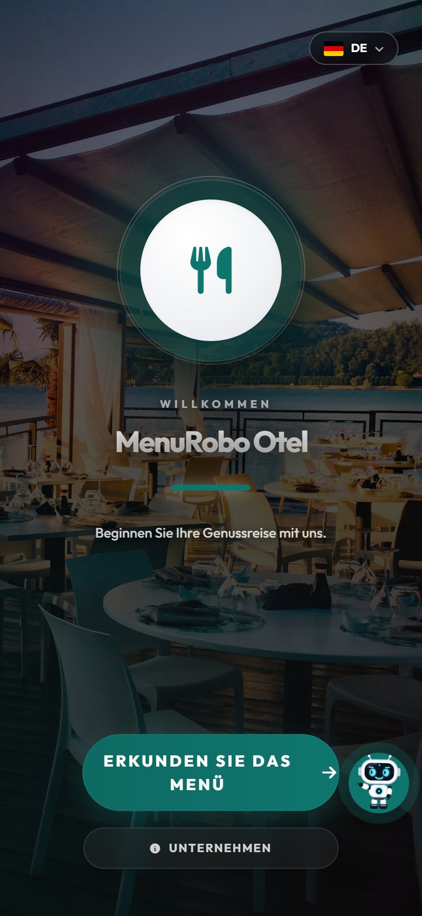 QR-Code im Zimmer scannen