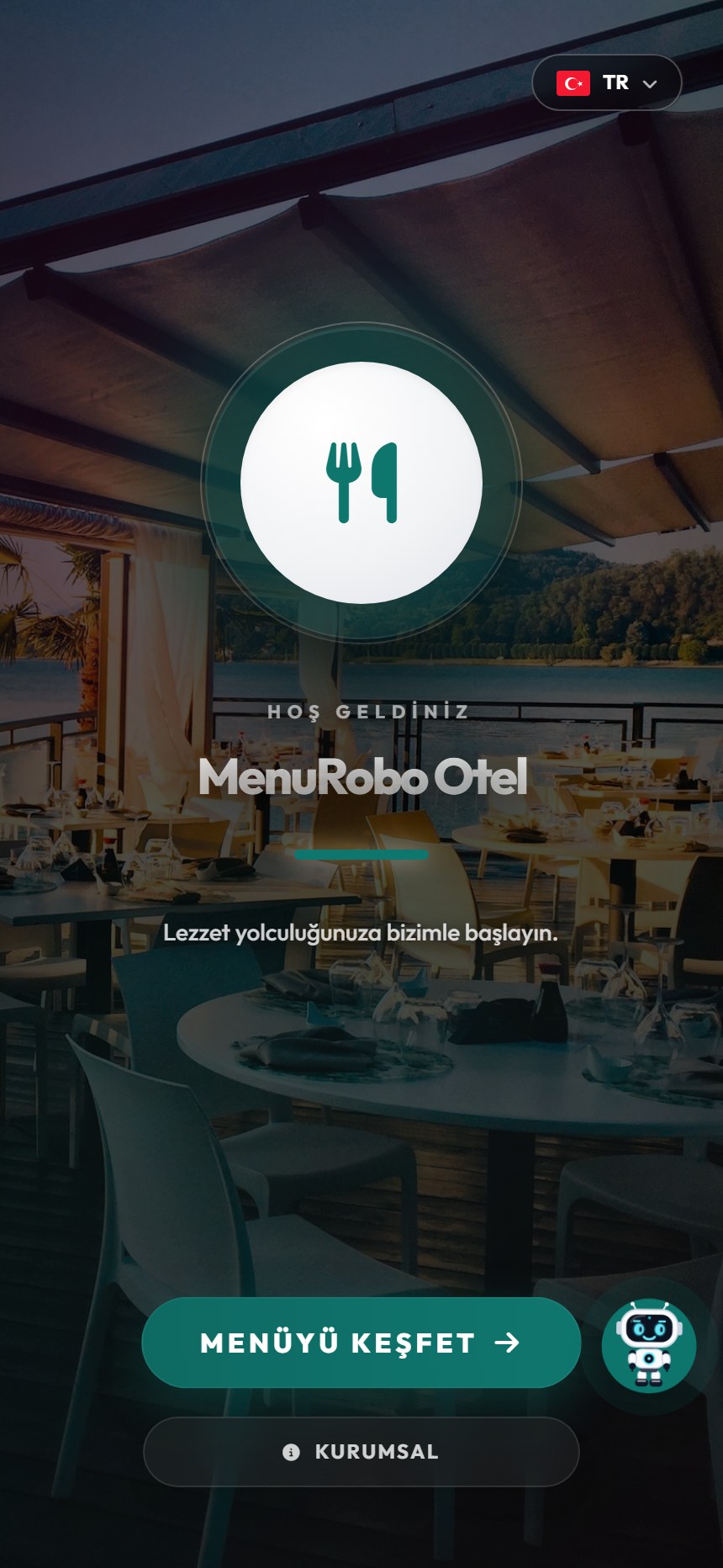 Odadaki QR'ı okutun